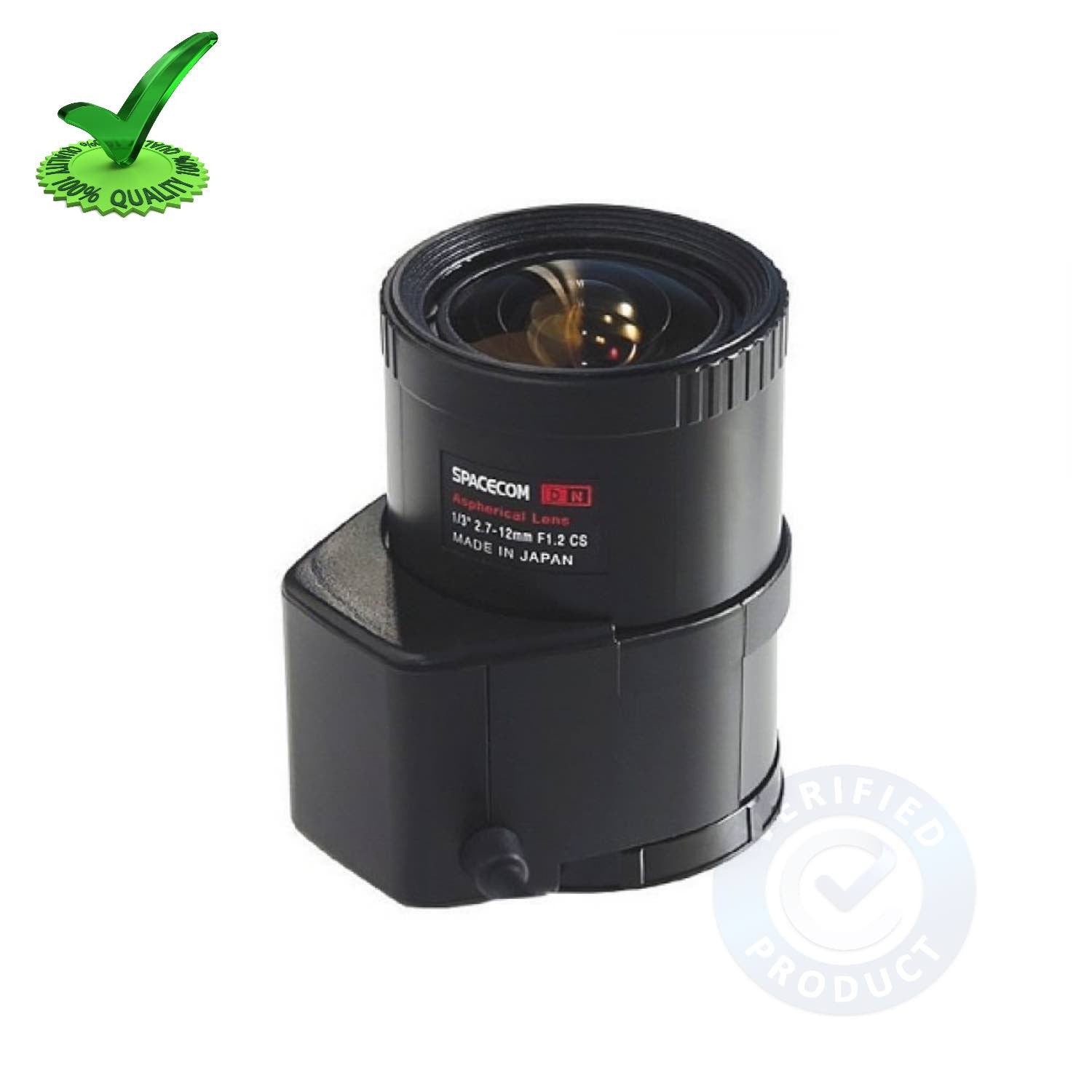 Spacecom Carina TAV2712DC 2.7-12mm Auto Iris Verifocal CS Mount Lens Spacecom Carina TAV2712DC 2.7-12mm Auto Iris Verifocal CS Mount Lens